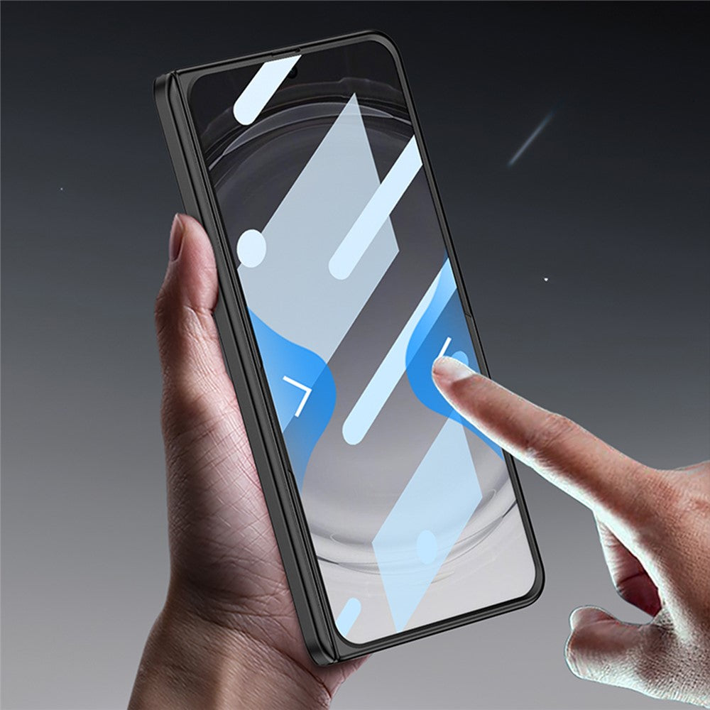 GKK For Oppo Find N6 5G Case Kickstand Magnetic Hinge Protection PC Phone Cover with HD Screen Protector