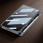 GKK For Oppo Find N6 5G Case Kickstand Magnetic Hinge Protection PC Phone Cover with HD Screen Protector
