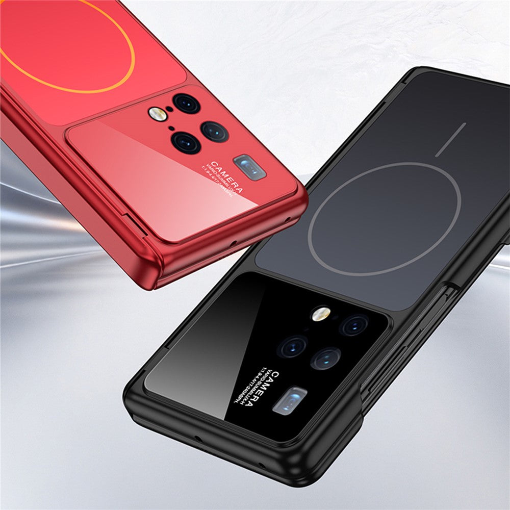 For Huawei Mate X2 4G / Mate X2 5G Magnetic Case Matte PC Phone Cover