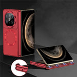GKK For Huawei Mate X6 Magnetic Case Dual-Axis Hinge PU Leather + PC Phone Cover