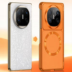 GKK For Huawei Mate X5 Magnetic Case Dual-Axis Hinge PU Leather + PC Phone Cover