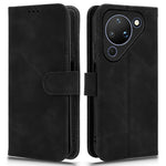 For Huawei Pura 90 Leather Case Skin Feel Anti Drop Wallet Stand Flip Phone Cover