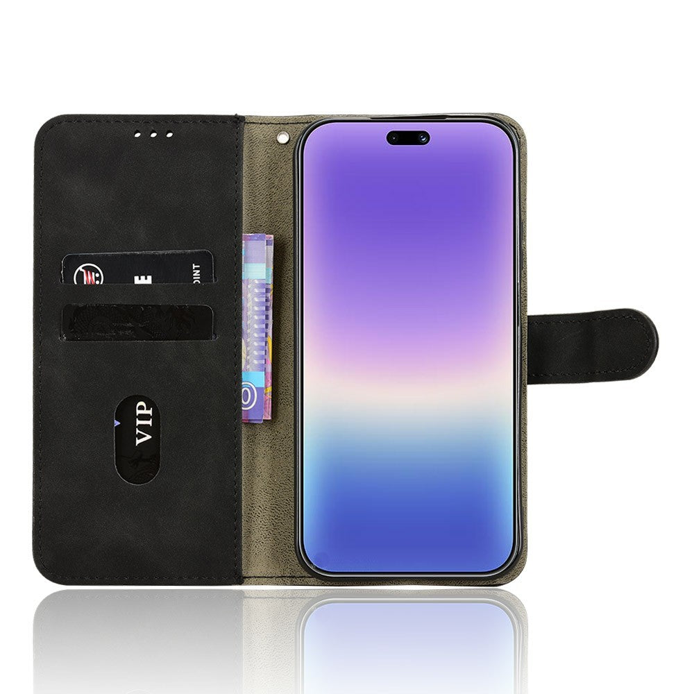 For Huawei Pura 90 Leather Case Skin Feel Anti Drop Wallet Stand Flip Phone Cover