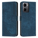 For Xiaomi Redmi 15a 5G Stand Case Imprinted Lines Leather Phone Cover