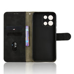 Läderfodral till OnePlus Turbo 6 5G / Nord 6 5G, Skin Feel, Droppskyddande plånboksfodral, Flip-fodral