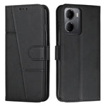 For Xiaomi Redmi 15a 5G Leather Phone Case  Foldable Stand Wallet Flip Cover with Strap