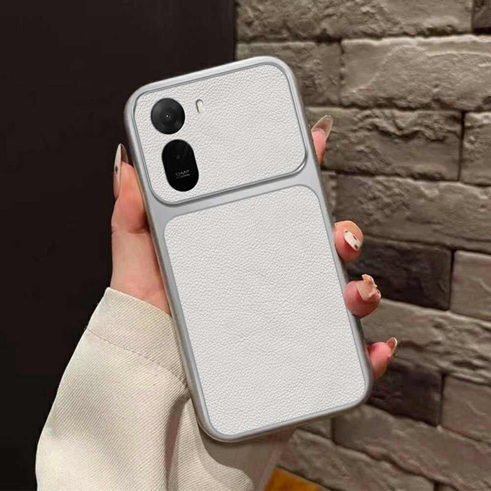 PU Leather Texture Case For Xiaomi Poco C85x 5G / Redmi A7 Pro 4G (171.56mm) / Redmi A7 Pro 5G Shockproof TPU Protective Phone Cover