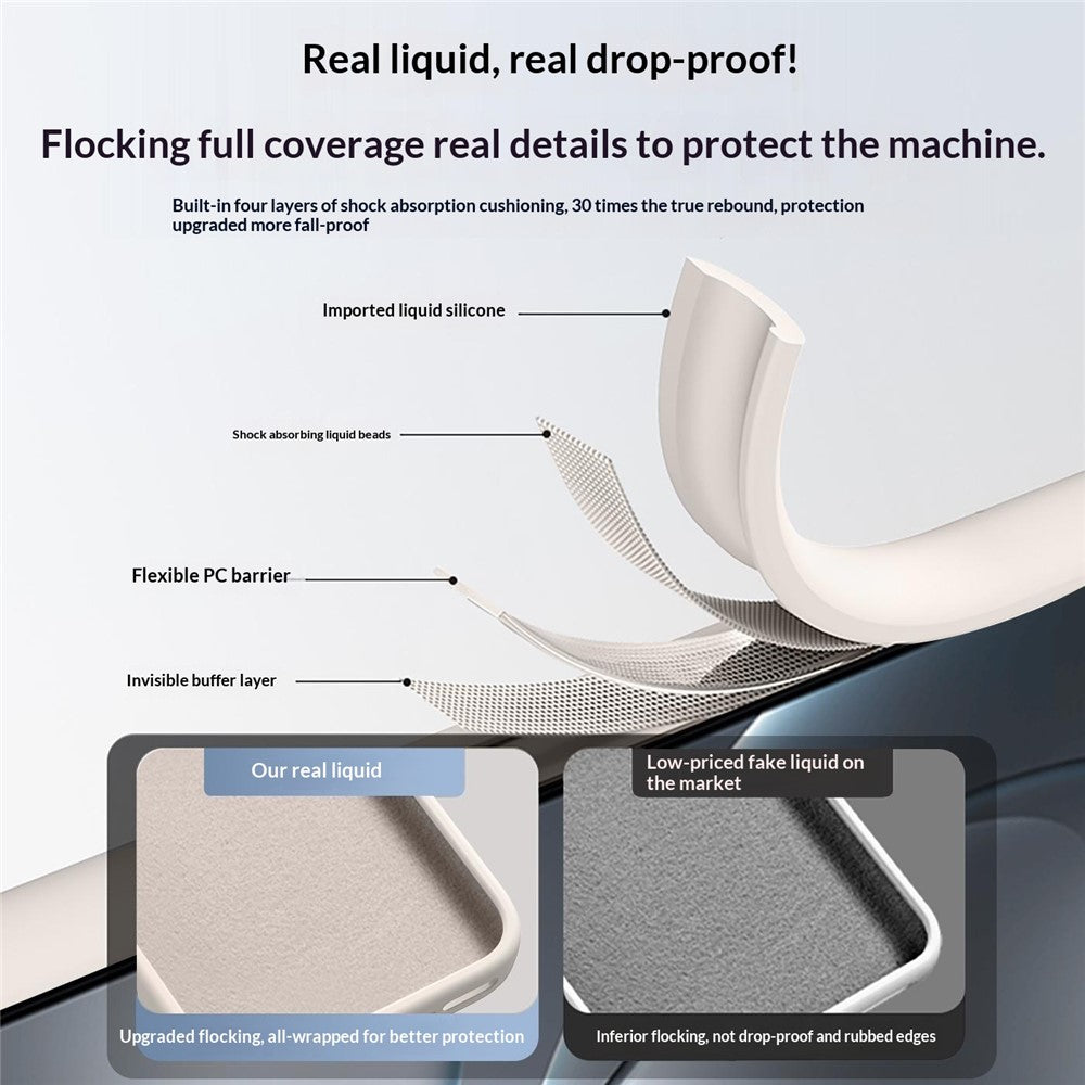 For Oppo Find X9 Ultra 5G Case Skin-Friendly Liquid Silicone + PC Phone Cover