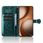 For Oppo Find X9 Ultra 5G Wallet Case Dot Pattern Imprint PU Leather Phone Cover with Wrist Strap