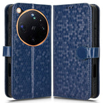 For Oppo Find X9 Ultra 5G Wallet Case Dot Pattern Imprint PU Leather Phone Cover with Wrist Strap