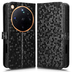 For Oppo Find X9 Ultra 5G Wallet Case Dot Pattern Imprint PU Leather Phone Cover with Wrist Strap