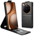 For Oppo Find X9 Ultra 5G Stand Case Magnetic Clasp Vertical Flip Leather Phone Cover with Card Holder