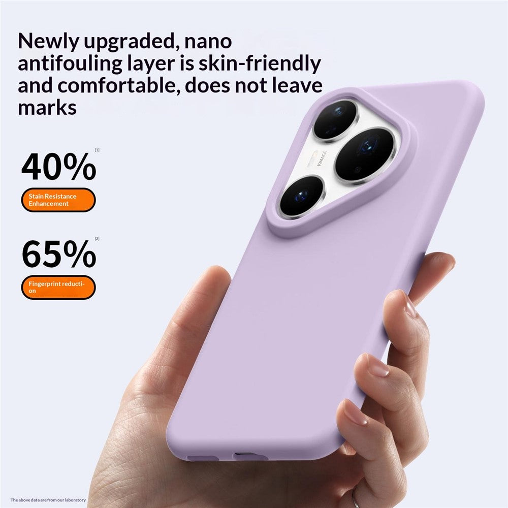For Huawei Pura 70 Magnetic Case Skin-friendly Liquid Silicone + PC Phone Cover