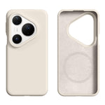 Magnetic Case For Huawei Pura 70 Pro  /  70 Pro+ Skin-friendly Liquid Silicone + PC Phone Cover