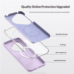 For Huawei Pura 80 Magnetic Case Skin-friendly Liquid Silicone + PC Phone Cover