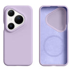 Magnetic Case For Huawei Pura 80 Pro  /  80 Pro+ Skin-friendly Liquid Silicone + PC Phone Cover