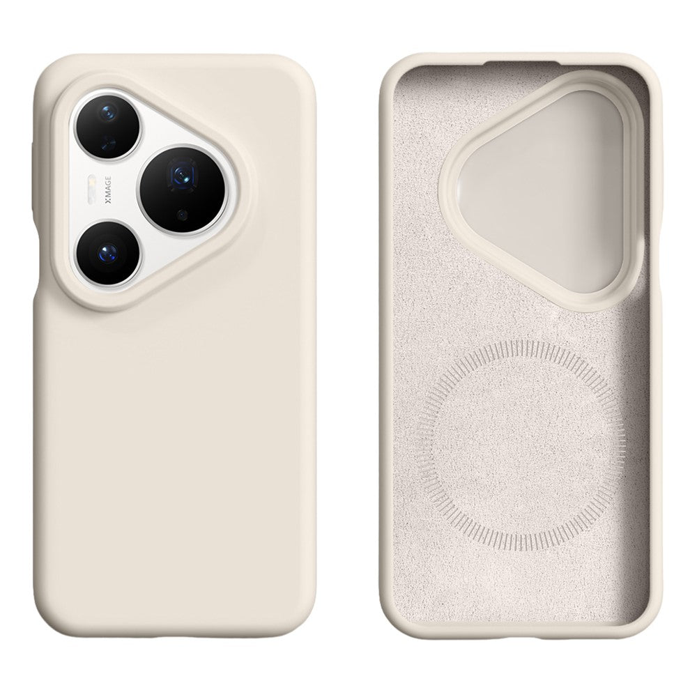 Magnetic Case For Huawei Pura 80 Pro  /  80 Pro+ Skin-friendly Liquid Silicone + PC Phone Cover