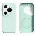 Magnetic Case For Huawei Pura 80 Pro  /  80 Pro+ Skin-friendly Liquid Silicone + PC Phone Cover