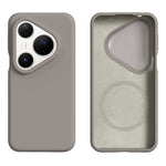 Magnetic Case For Huawei Pura 80 Pro  /  80 Pro+ Skin-friendly Liquid Silicone + PC Phone Cover