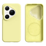 Magnetic Case For Huawei Pura 80 Pro  /  80 Pro+ Skin-friendly Liquid Silicone + PC Phone Cover