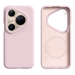 For Huawei Pura 80 Ultra Magnetic Case Skin-friendly Liquid Silicone + PC Phone Cover