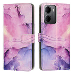 For Xiaomi Redmi 15a 5G Stand Case Marble Pattern PU Leather Wallet Phone Cover