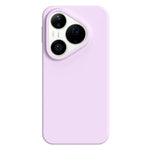 For Huawei Pura 90 Pro Max Case Ultra Thin Liquid Silicone + PC Phone Cover with Camera Touch Control Button