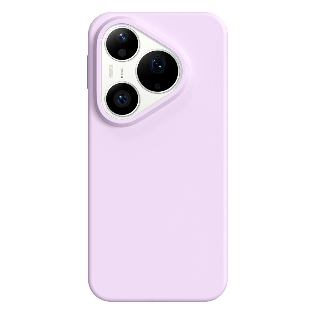For Huawei Pura 90 Pro Max Case Ultra Thin Liquid Silicone + PC Phone Cover with Camera Touch Control Button