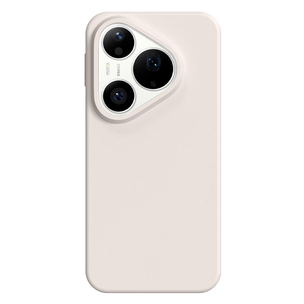 For Huawei Pura 90 Pro Max Case Ultra Thin Liquid Silicone + PC Phone Cover with Camera Touch Control Button