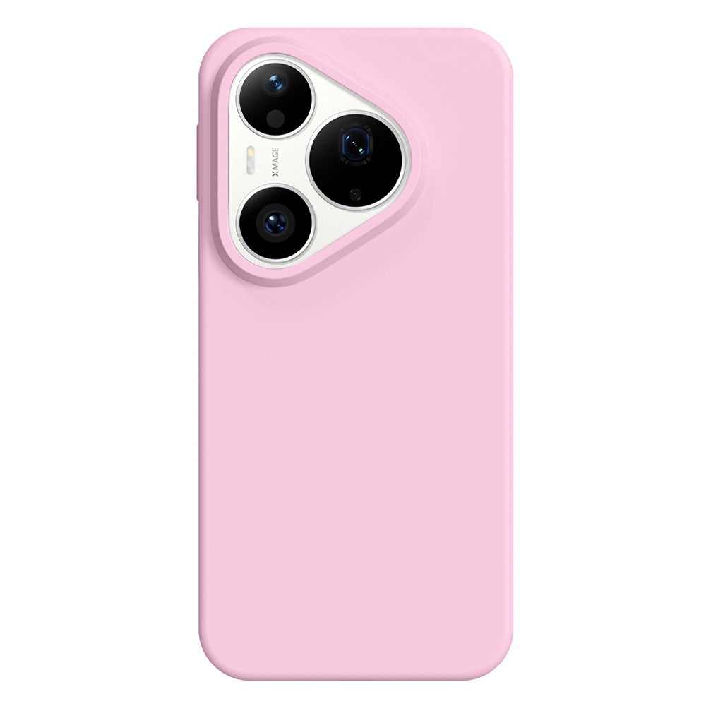 For Huawei Pura 90 Pro Max Case Ultra Thin Liquid Silicone + PC Phone Cover with Camera Touch Control Button