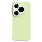 For Huawei Pura 90 Pro Max Case Ultra Thin Liquid Silicone + PC Phone Cover with Camera Touch Control Button