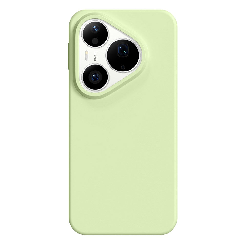 For Huawei Pura 90 Pro Max Case Ultra Thin Liquid Silicone + PC Phone Cover with Camera Touch Control Button