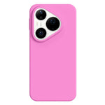 For Huawei Pura 90 Pro Max Case Ultra Thin Liquid Silicone + PC Phone Cover with Camera Touch Control Button