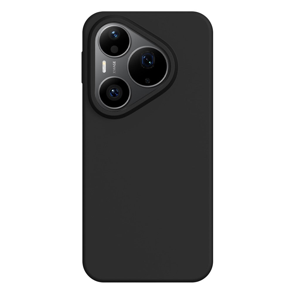 For Huawei Pura 90 Pro Max Case Ultra Thin Liquid Silicone + PC Phone Cover with Camera Touch Control Button