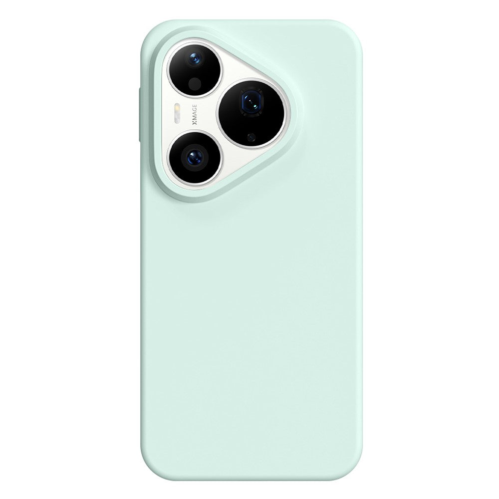 For Huawei Pura 90 Pro Max Case Ultra Thin Liquid Silicone + PC Phone Cover with Camera Touch Control Button