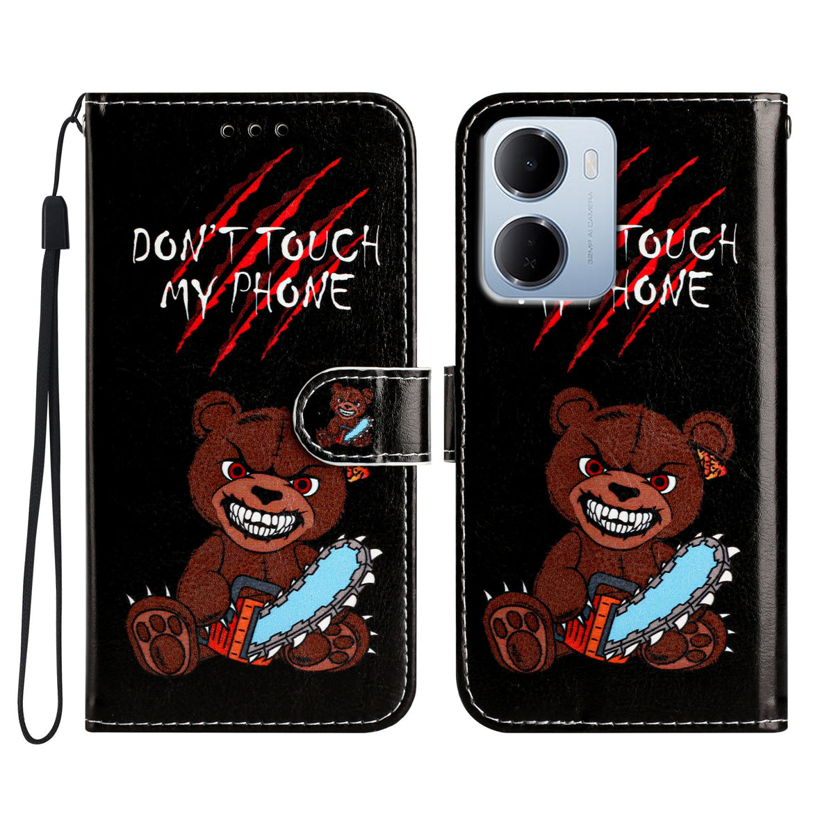 For Xiaomi Redmi 15a 5G Wallet Case  Printed Pattern PU Leather Stand Phone Cover with Strap