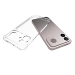 WANLONFENG for Xiaomi Redmi K90 Max 5G WL2 Series TPU Case 2.0mm Phone Cover with 2Pcs Tempered Glass Films