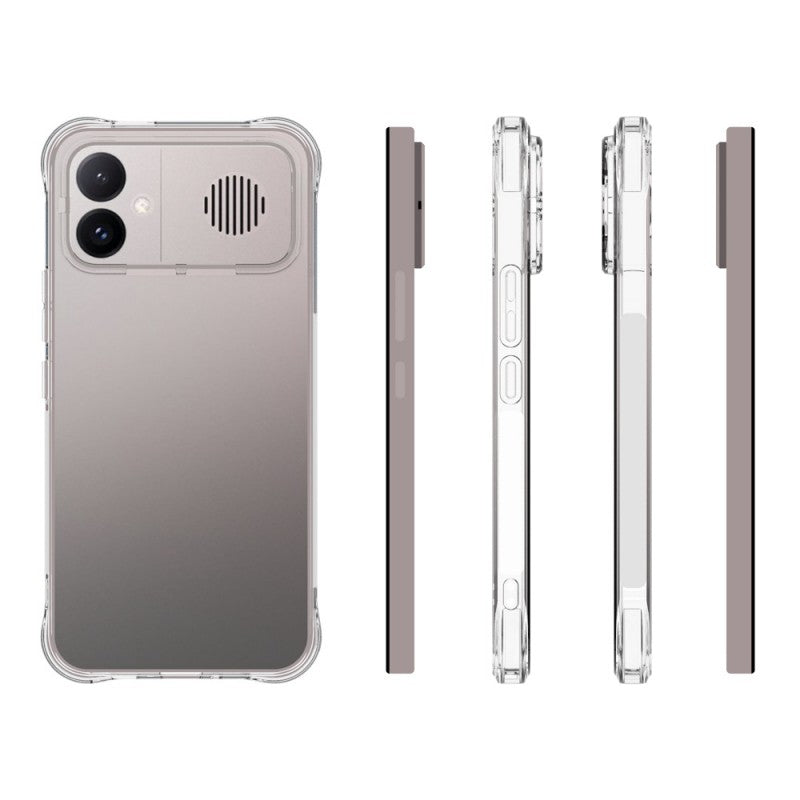 WANLONFENG for Xiaomi Redmi K90 Max 5G WL2 Series TPU Case 2.0mm Phone Cover with 2Pcs Tempered Glass Films