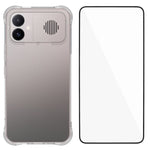 WANLONFENG för Xiaomi Redmi K90 Max 5G WL-seriens skal 2.0 mm TPU-mobilskydd med härdat glasfilm