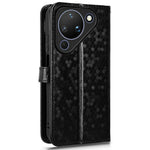 For Huawei Pura 90 Wallet Case Dot Pattern Imprint PU Leather Phone Cover with Wrist Strap