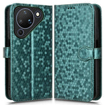 For Huawei Pura 90 Wallet Case Dot Pattern Imprint PU Leather Phone Cover with Wrist Strap