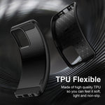MOFI for Xiaomi Redmi 15a 5G Back Cover  Brushed Texture Carbon Fiber Soft TPU Case