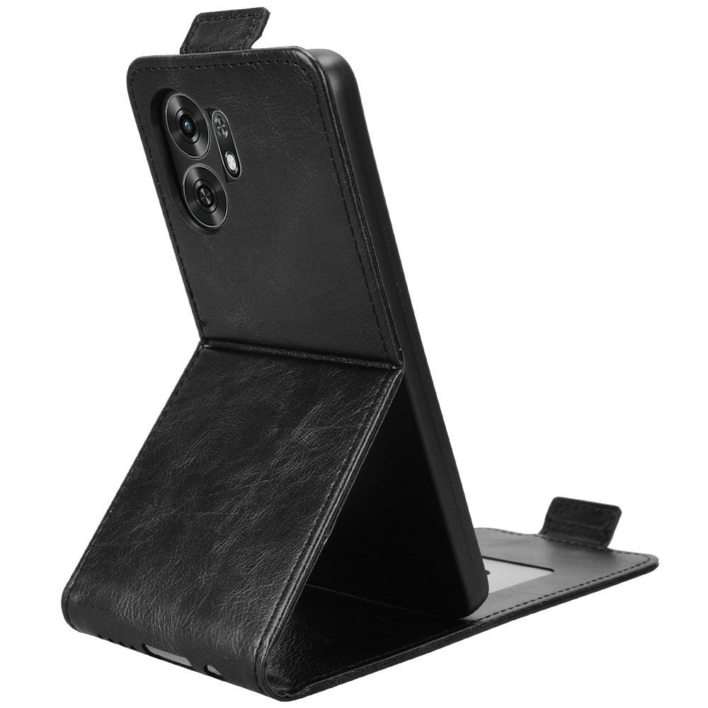 Stativ etui til Honor X6d 5G / Play 60A 5G Magnetisk lukning Lodret flip læder telefoncover med kortholder