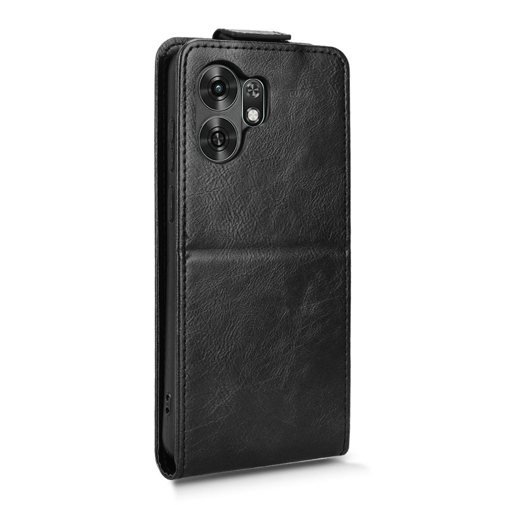 Stativ etui til Honor X6d 5G / Play 60A 5G Magnetisk lukning Lodret flip læder telefoncover med kortholder