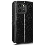 Plånboksfodral för OnePlus Nord 6 5G / Turbo 6 5G, prickigt mönster, avtryck i PU-läder med handledsrem
