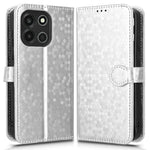 Plånboksfodral för OnePlus Nord 6 5G / Turbo 6 5G, prickigt mönster, avtryck i PU-läder med handledsrem