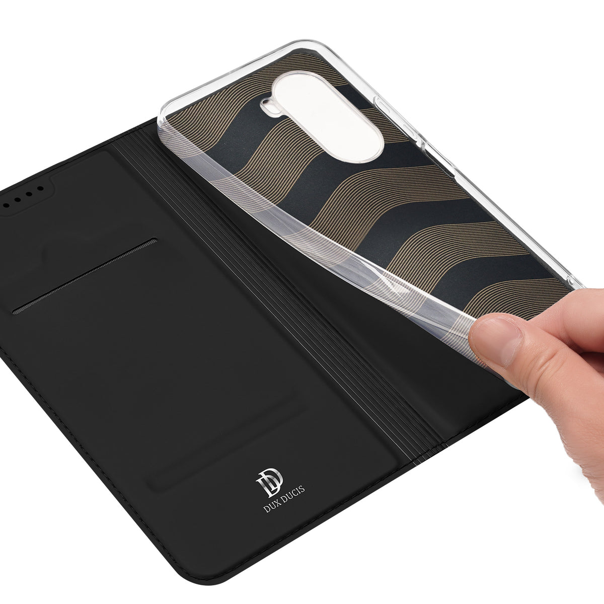 DUX DUCIS for Xiaomi Poco C81 Pro 4G / Xiaomi Poco C81 4G Case  Skin Pro Series Leather Stand Cover Card Holder