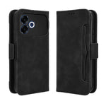 For Oppo F33 Pro 5G Leather Case Phone Wallet Cover with Multiple Card Slots