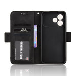 For Oppo F33 Pro 5G Leather Case Phone Wallet Cover with Multiple Card Slots
