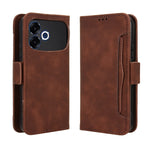 For Oppo F33 Pro 5G Leather Case Phone Wallet Cover with Multiple Card Slots